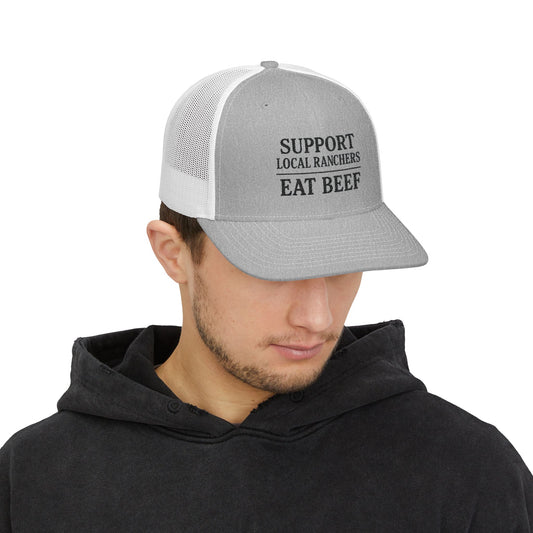 Eat Beef Trucker Cap