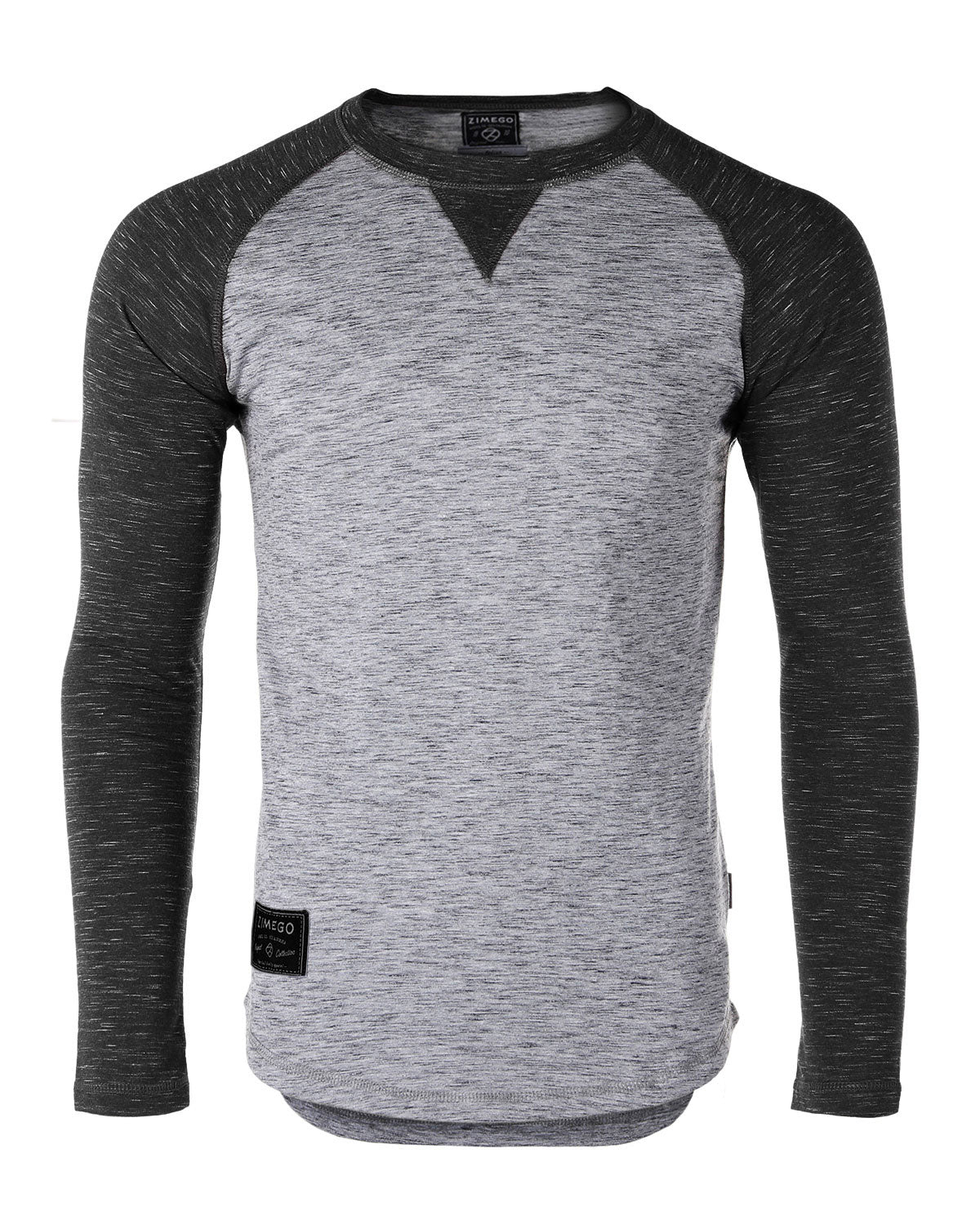 Men's Athletic Fit Baseball Retro Long Sleeve Raglan T-Shirt