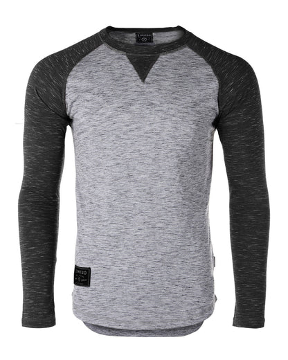 Men's Athletic Fit Baseball Retro Long Sleeve Raglan T-Shirt