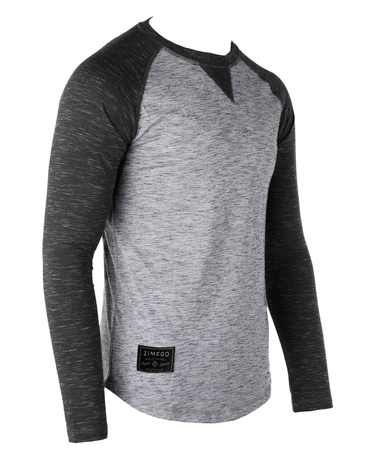 Men's Athletic Fit Baseball Retro Long Sleeve Raglan T-Shirt
