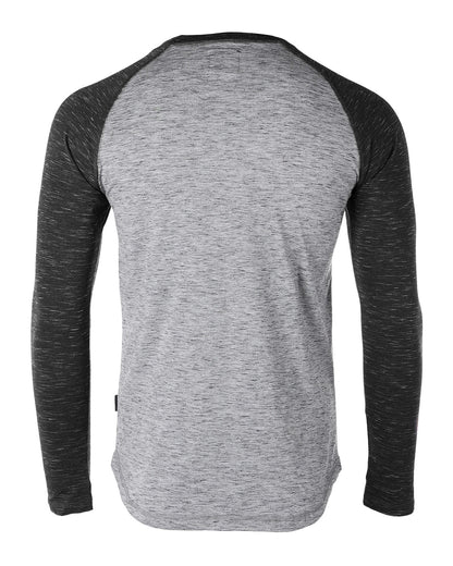 Men's Athletic Fit Baseball Retro Long Sleeve Raglan T-Shirt